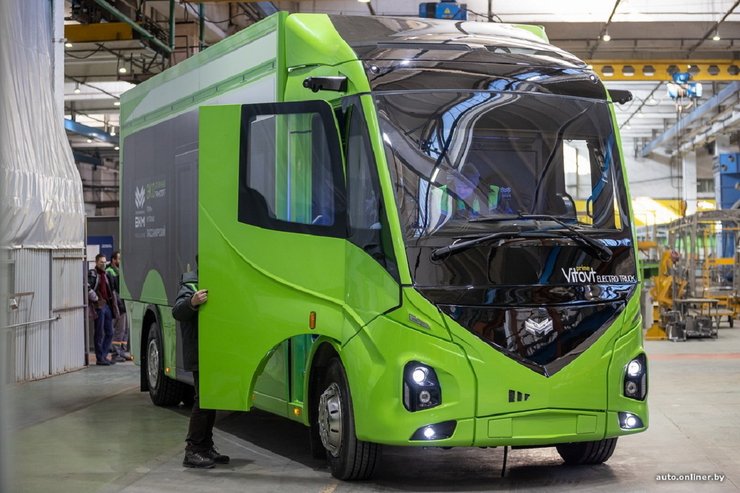 Vitovit II Truck С45100, Vitovit II Truck, электрический грузовик, электромобиль Vitovit, белорусский электромобиль