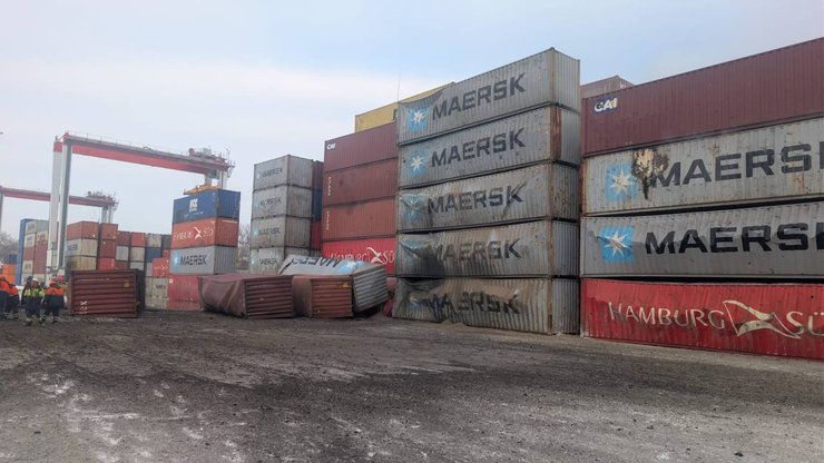 15 січня Росія завдала балістичного удару по Чорноморському порту.