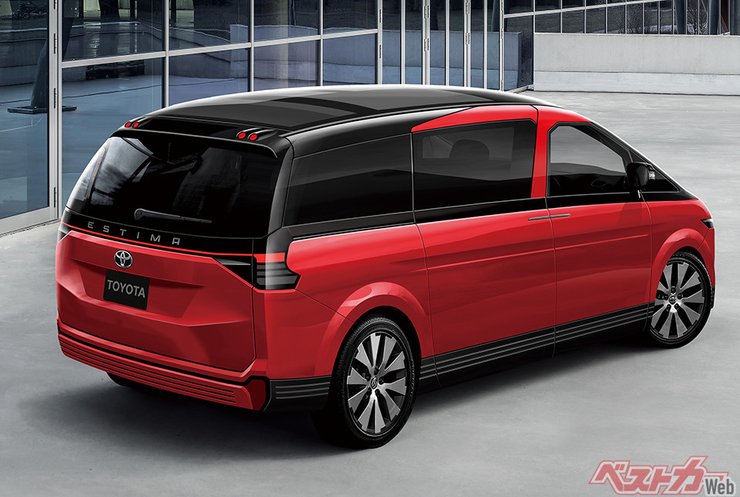 Toyota Estima, Toyota Previa, новая Toyota Previa, минивэн Toyota