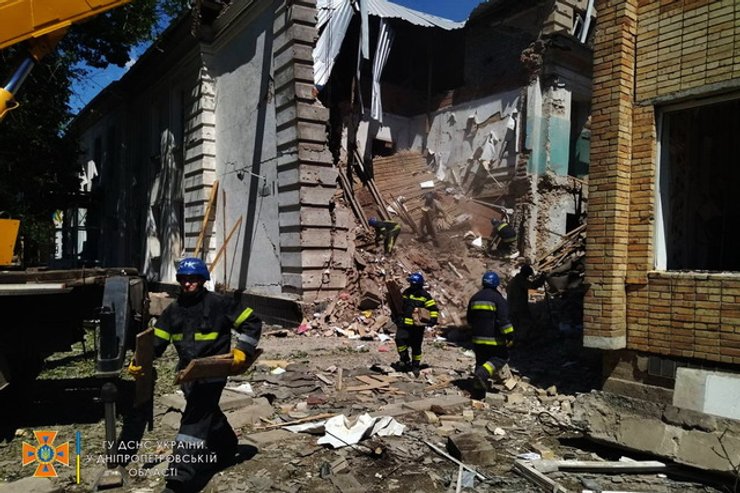 Синельниковский район ракетный удар