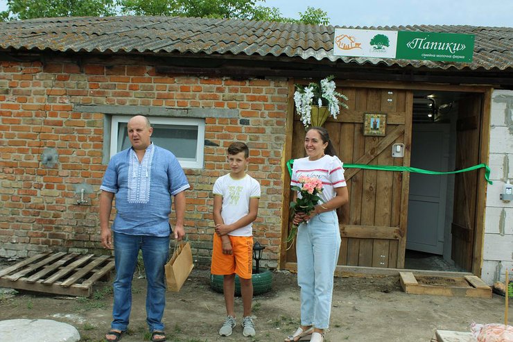 органічні молочні продукти, молочна ферма Папіки