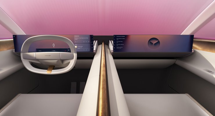 салон Jaguar Type 00, новий Jaguar Type 00, електромобіль Jaguar Type 00