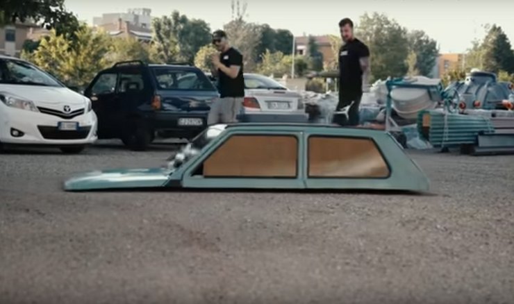 самый низкий автомобиль, самое низкое авто, Fiat Panda