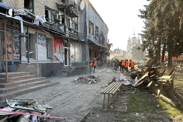 Обстріл Костянтинівки