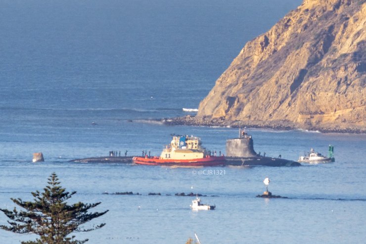 аварія з американським підводним човном