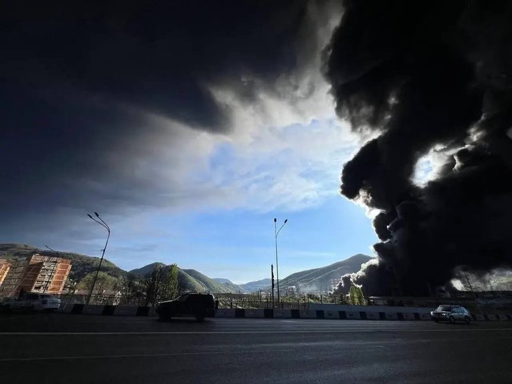 туапсе нпз пожар