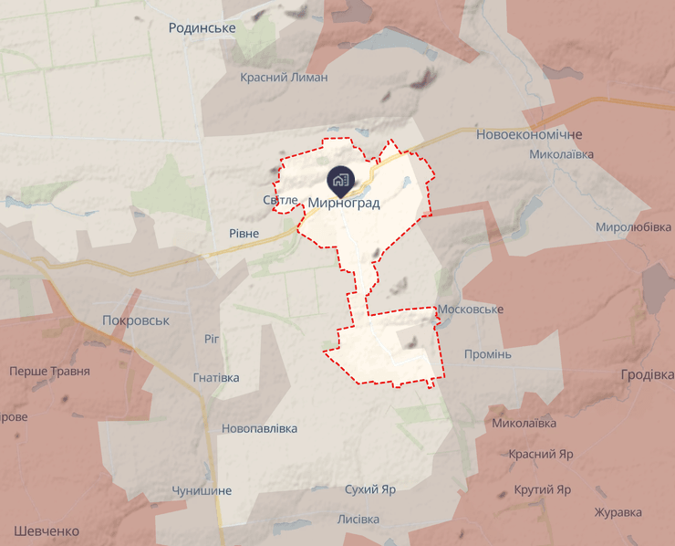 В Генштабе ВСУ рассказали о ситуации в Мирнограде и Покровске