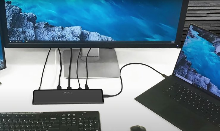 Accell Thunderbolt 4, док станция для ноутбука