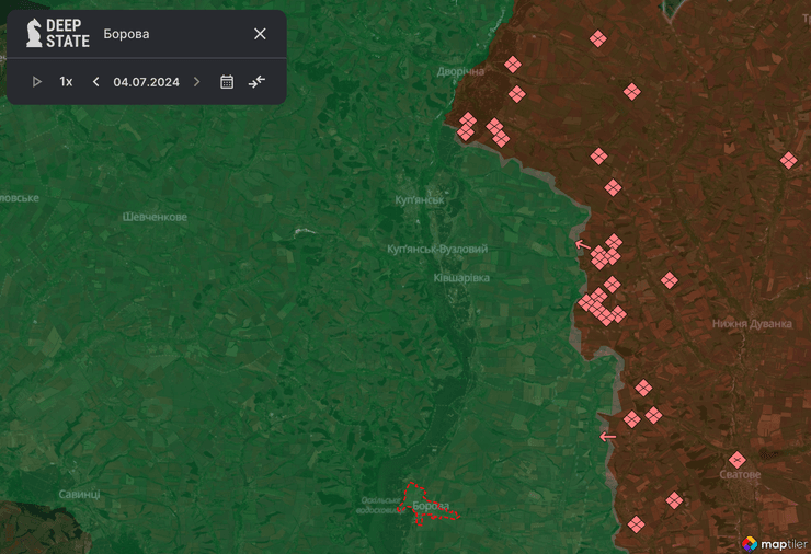 Карта бойових дій