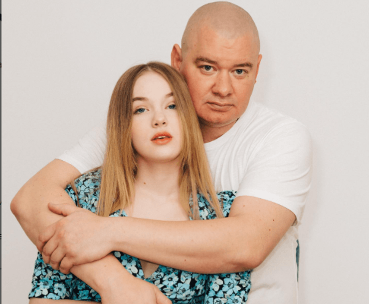 Евгений Кошевой с дочерью Варварой