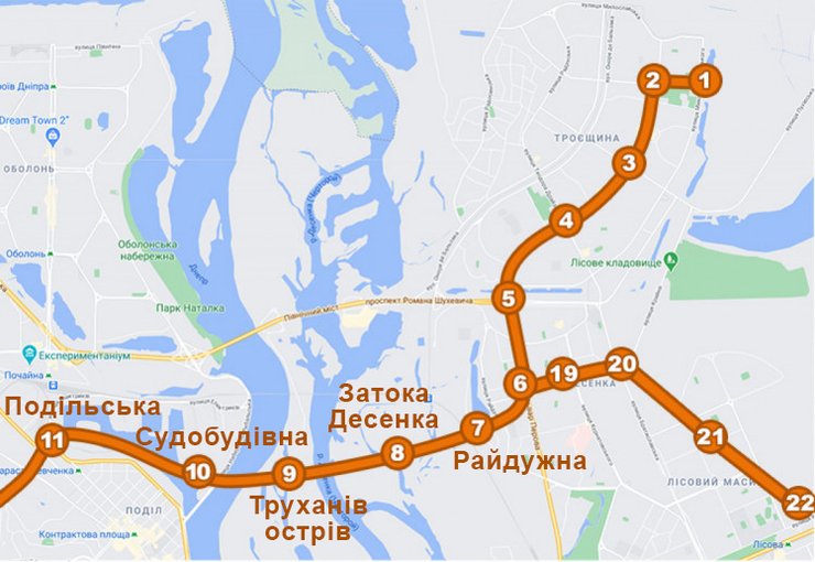 строительство метро на троещину, метро в киеве