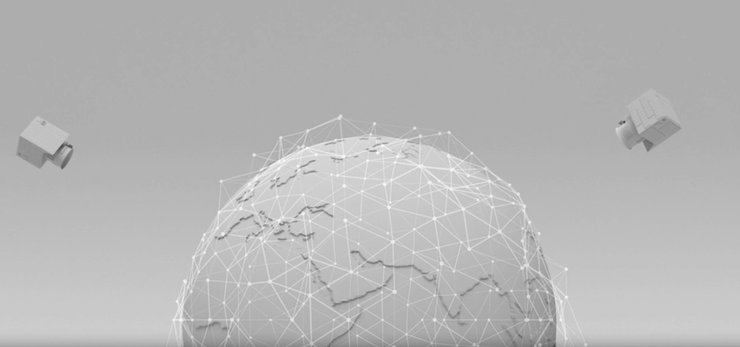 візуалізація роботи готового рішення MetaConstellation від Palantir