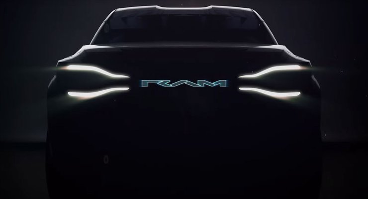 Электрический пикап Рам 1500, Электрический пикап Рам, Рам 1500, новый Ram 1500, Ram 1500 Revolution, электромобиль Ram