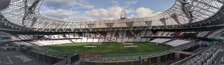 London Stadium, панорама, фото