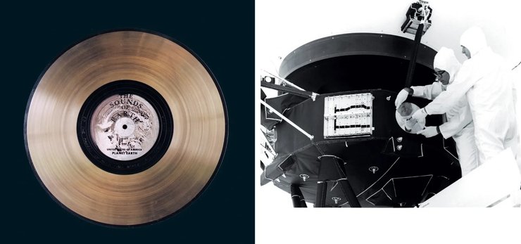 золотые пластинки, Вояджеры, Вояджер-1, Вояджер-2, Вояджер-2, запуск Вояджера, проект вояджер, исследования космоса