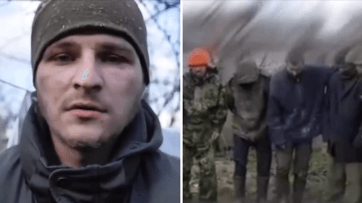 плен, на курщине десантники взяли в плен, на курщине 21 оккупант сдались в плен, морпехи и десантники, пленные, военнопленные, 21 оккупант, 21 пленный