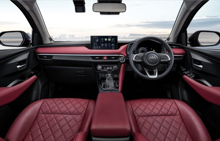 Toyota Yaris Ativ, Toyota Yaris, Toyota Yaris 2022, седан Toyota Yaris, седан Тойота Ярис, новая Toyota Yaris