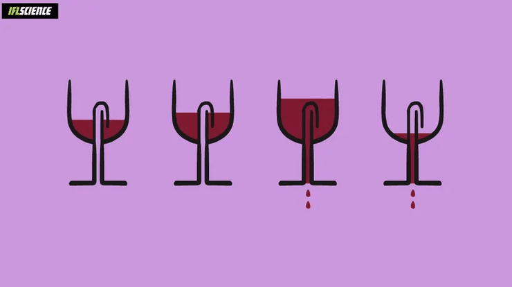 чаша Пифагора, Пифагор, философ, математик, история, чаша, кубок, миф, легенда, соединенные сосуды, вино, жидкость, физика, Паскаль, теорема Пифагора, история, древняя греция