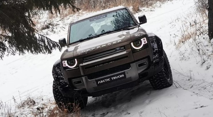 Land Rover Defender Arctic Trucks, Land Rover Defender AT35, Land Rover Defender, тюнинг Land Rover Defender