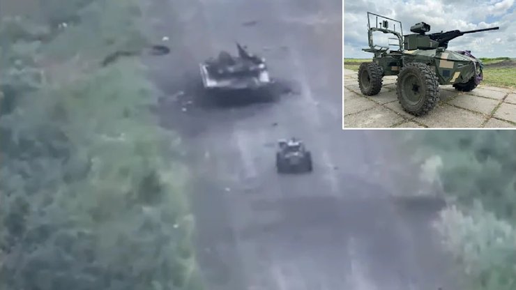 Наземный дрон ВСУ, Броненосец