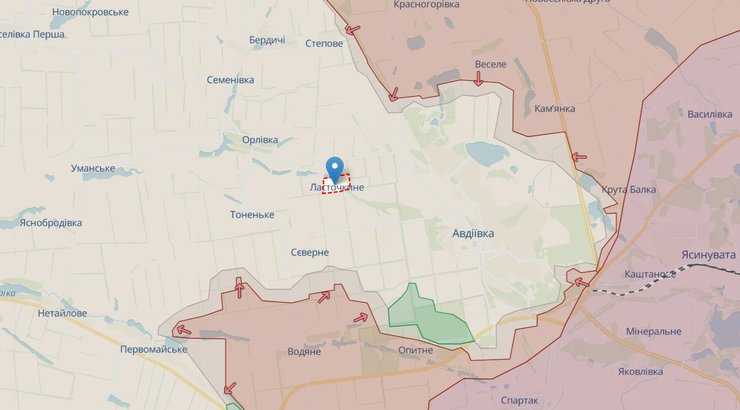 Ласточкино под Авдеевкой