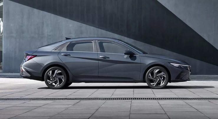 новый Hyundai Elantra, Hyundai Elantra, Hyundai Elantra 2024, седан Hyundai