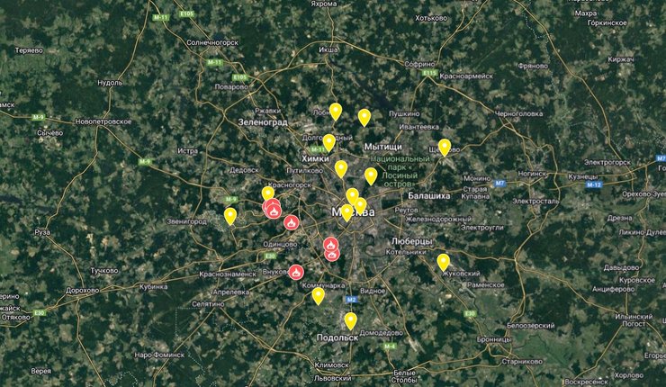 ППО РФ Підмосков'я