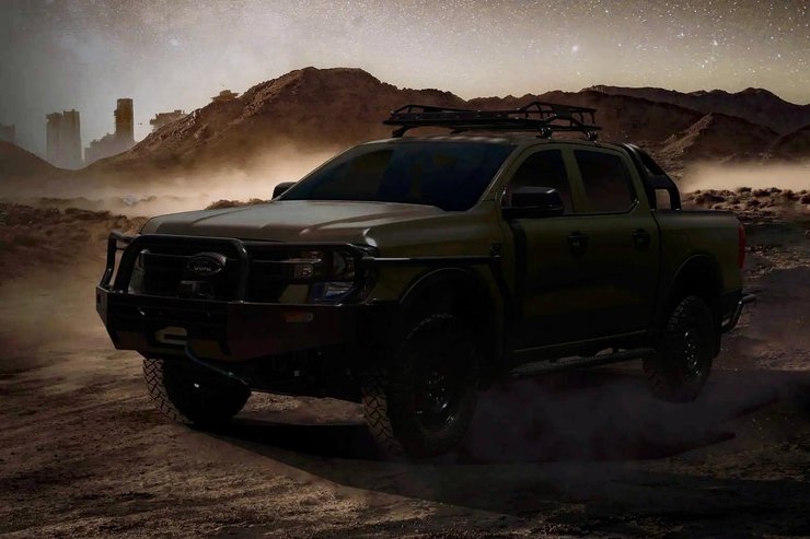 Новый Ford Ranger FG-P, Новый Ford Ranger, Ford Ranger, пикап Ford