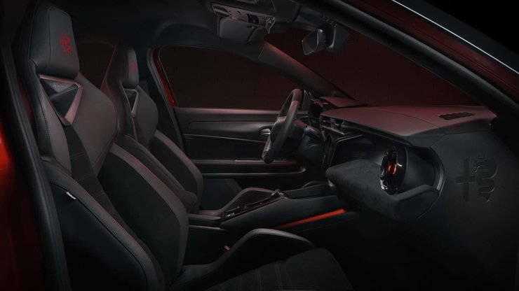 салон Alfa Romeo Junior Veloce, Alfa Romeo Junior, Alfa Romeo, кроссовер Alfa Romeo, электромобиль Alfa Romeo