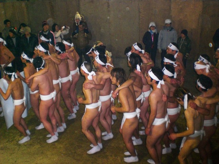 фестиваль, голый фестиваль, япония, окаяма, хадаки мацури