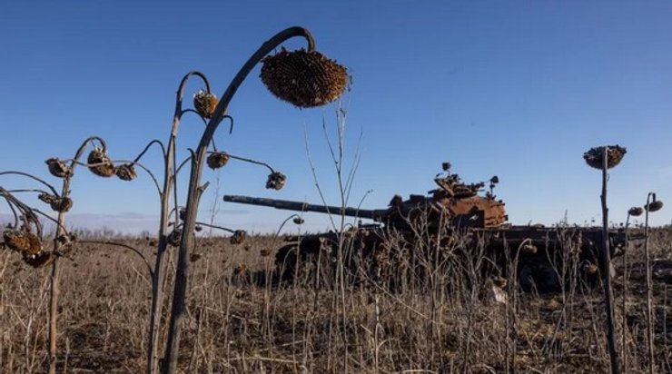 танк, российский танк, война в украине