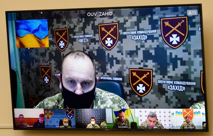 Совещание в ГШ ВСУ по резервистам