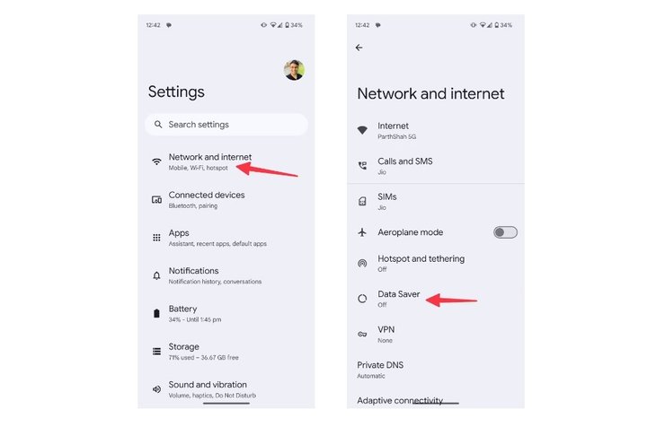 Режим экономии трафика, смартфон тормозит