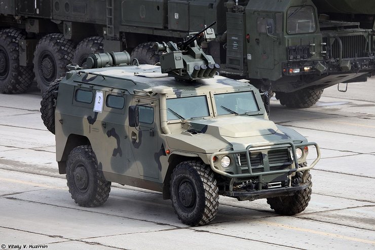 российский броневик