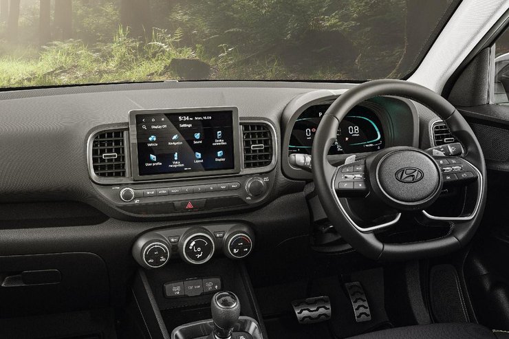 салон Hyundai Venue Adventure, Hyundai Venue, новый Hyundai Venue, новый Hyundai Venue, кроссовер Hyundai
