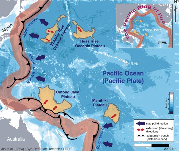 тихий океан огненное кольцо