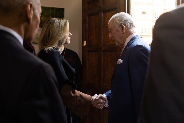 The Ukrainian Welcome Centre, украинский греко католический собор, елена зеленская, король карл, первая леди украины