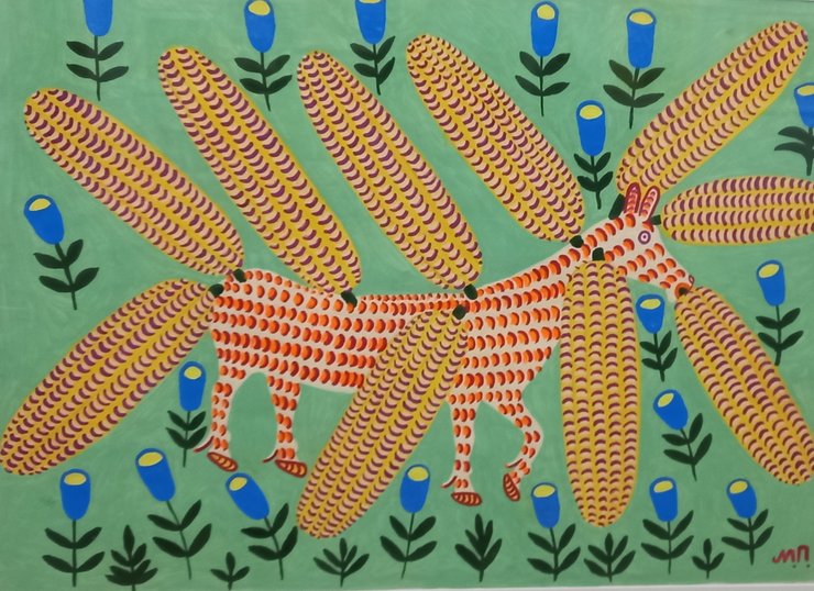 Выставка Марии Примаченко, мария примаченко, выставка в киеве, украинский дом, выставка в украинском доме