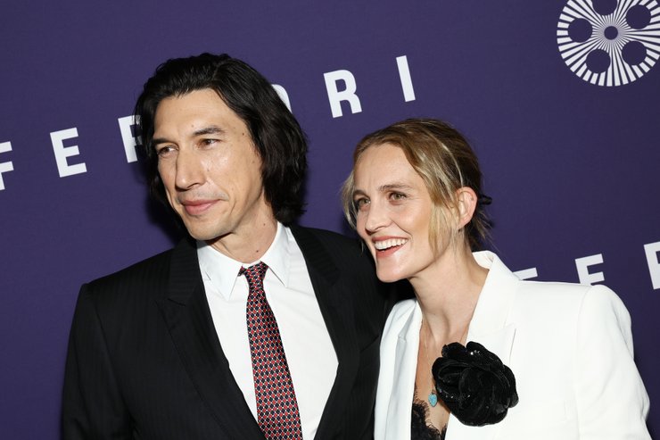 Адам Драйвер и Джоан Такер