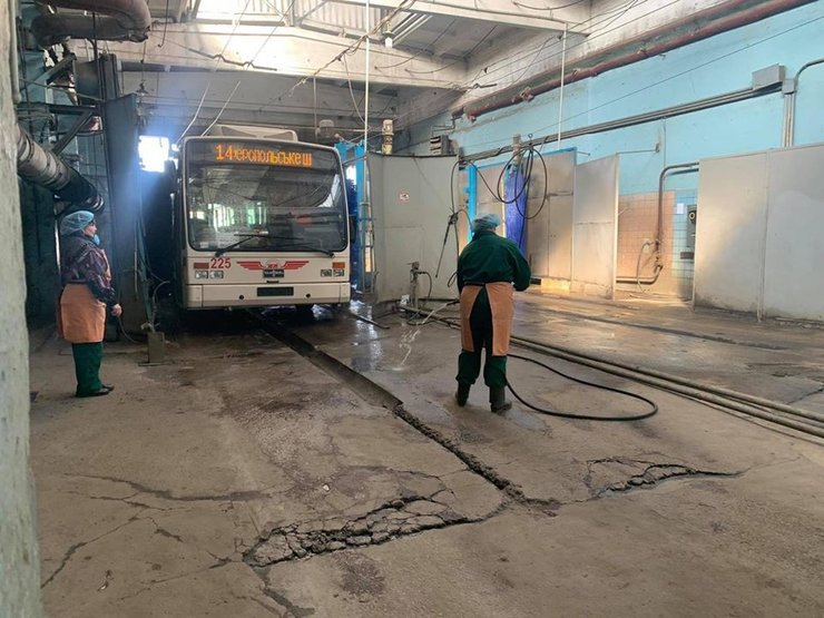 автобус, запорожье, карантин