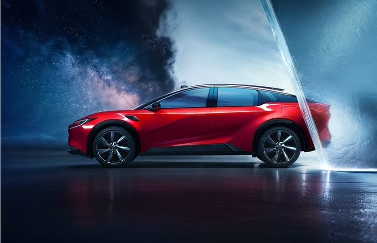 новая Toyota bZ5, Toyota bZ5 2025, электромобиль Toyota bZ, кроссовер Toyota