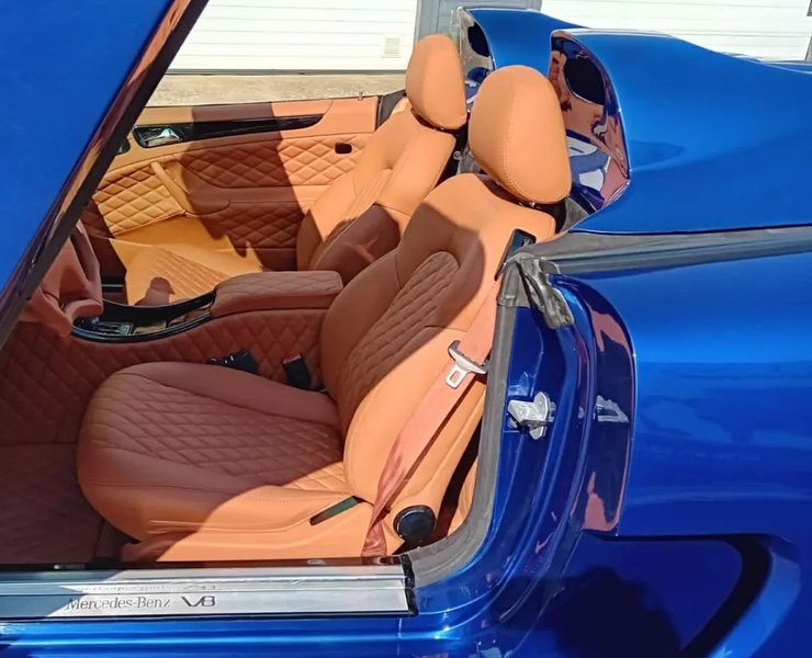 салон мерседес слк, Mercedes CLK GTR, суперкар Mercedes, суперкар Mercedes, копія Mercedes