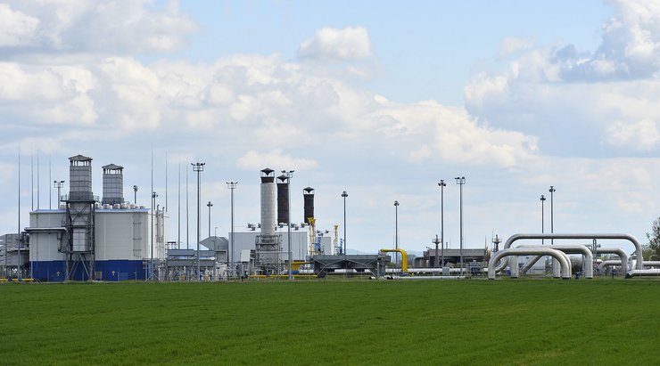 російський газ, транзит газу до Європи, потужності газпрому, транзит через словеччину