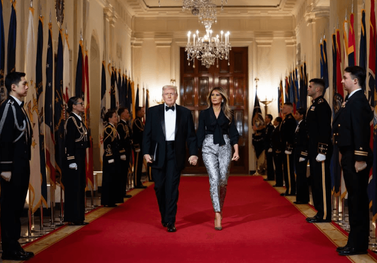 Дональд та Меланія Трампи