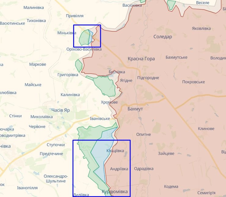 Ситуация вокруг Бахмута