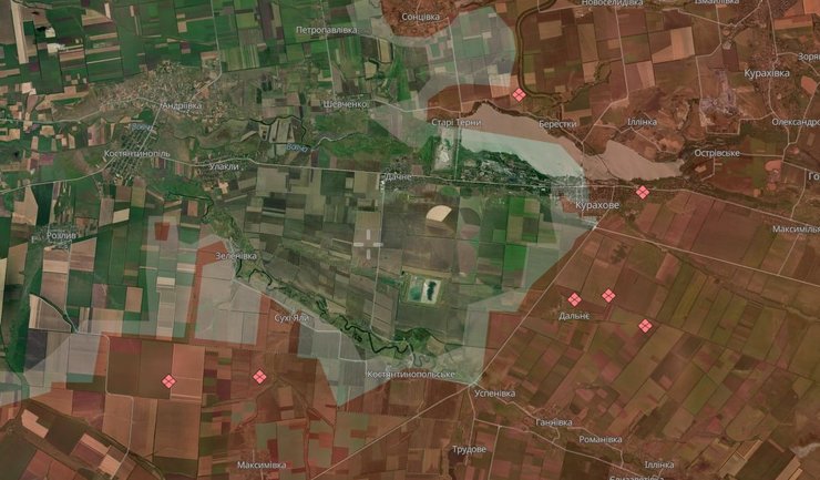 "Успенівський мішок" на Донеччині