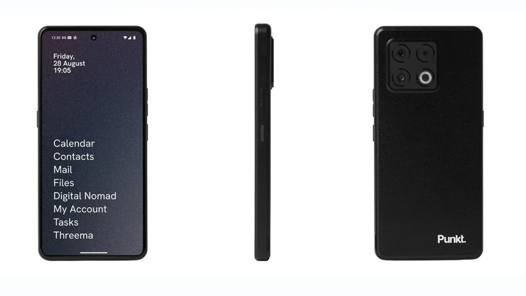 Дизайн смартфона Punkt MC03