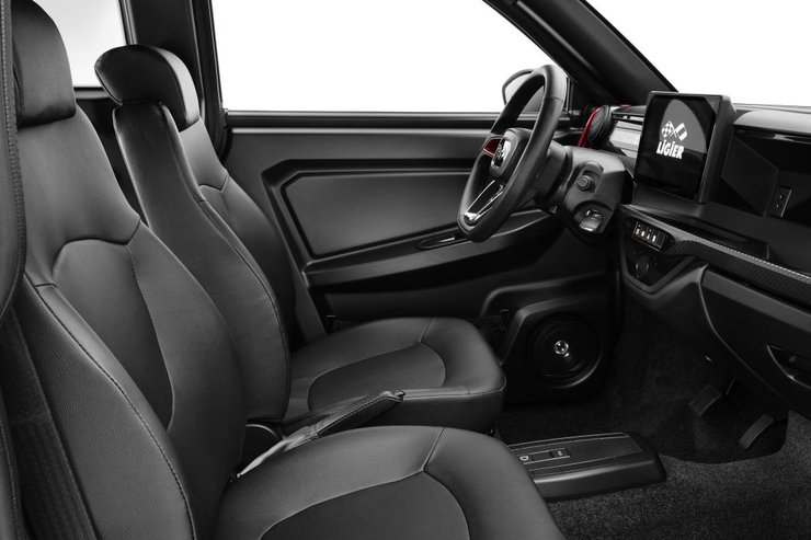 Салон Ligier Myli, Электромобиль Ligier Myli, Ligier Myli, новый Ligier Myli, Ligier Myli 2023, Электромобиль Ligier