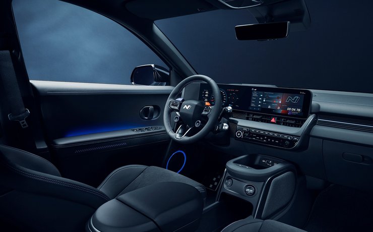 Салон Hyundai Ioniq 5 N, Новый Hyundai Ioniq, Hyundai Ioniq 5, электромобиль Hyundai Ioniq, кроссовер Hyundai