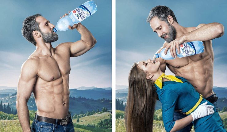 вода джерельна, реклама минеральной воды, нарушения закона о рекламе